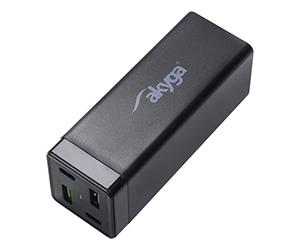 Akyga Adaptateur USB Power Brick AK-CH-17 65 W 2 x USB-A + 2 x USB-C QC4+ PD 5-20 V / 1,5-3,25 A