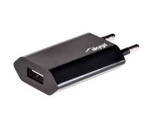 AKYGA Ładowarka sieciowa Akyga AK-CH-03BK 5W USB-A 5V / 1A czarna