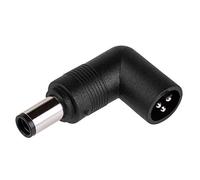 Akyga Adpater DC Universel 7,4 x 5,0 mm + connecteur Broches pour Ordinateur Portable 19,5 V