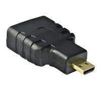 Akyga AK-AD-10 changeur de genre de câble HDMI Type A (Standard) HDMI Type D (Micro) Noir, Or