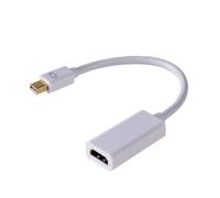 Akyga AK-AD-38 câble vidéo et adaptateur 0,15 m HDMI Type A (Standard) Mini DisplayPort Blanc