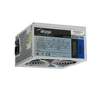 Akyga AK-B1-700 Alimentation 700W ATX 2.31, PFC Passif, 20+4 Pin, 5xSATA, 2xMolex, 2xPCIe 6+2 Pin, Ventilateur 120mm, Certifié CE/FCC/RoHS