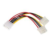 Akyga AK-CA-15 Câble Adaptateur Molex mâle vers 2 x Femelle Molex 15 cm