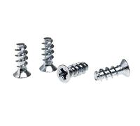 Akyga AK-CA-21 Lot de 4 vis de Ventilateur PC Fan Screws pour Ventilateur en Acier argenté