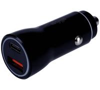 Akyga AK-CH-16 Chargeur USB 36 W 1x USB-C®, 1x USB-A QC 3.0, Power Delivery 3.0, PPS noir pour voiture, pour camion chargeur