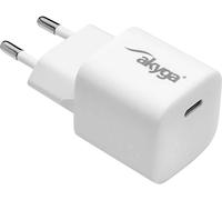 Akyga AK-CH-22 Chargeur USB 25 W 1x USB-C® Power Delivery blanc intérieure