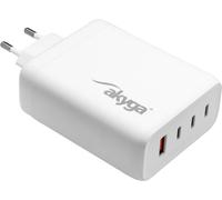 Akyga AK-CH-24 Chargeur USB 140 W 3x USB-C®, 1x USB-A Quick Charge 3.0, Power Delivery 3.0 blanc intérieure