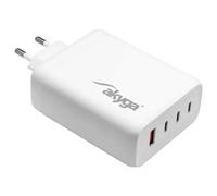 Akyga AK-CH-24 Chargeur USB 140 W USB-C®, USB-A blanc