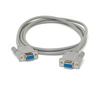 Akyga AK-CO-04 RS-232 Câble DB9 D-Sub 9 Broches Adaptateur Femelle vers Femelle 2 m