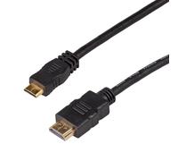 AKYGA AK-HD-10M Câble HDMI Mini HDMI Haute Vitesse Ethernet Full HD 4K mâle 1 m