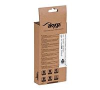 Akyga AK-ND-01 Adaptateur de Puissance & onduleur Intérieure 65 W Noir