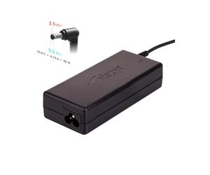 Akyga AK-ND-10 Adaptateur Secteur 90W Intérieur pour Ordinateur Portable - 19V 4.74A - Tension Entrée 100-250V - ABS Noir - Câble 1.2m - Certifié CE/RoHS/FCC/REACH
