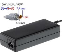 Akyga AK-ND-18 Adaptateur AC pour ordinateur portable 20V/4.5A 90W 7.9x5.5mm + pin