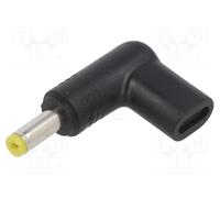 Adaptateur USB-C - AKYGA - AK-ND-C03 - Courant max. 5 A - Connecteur 4,8x1,7 mm