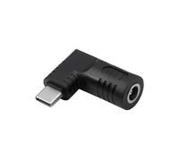 AKYGA AK-ND-D09 Adaptateur de Charge pour Ordinateur Portable 65 W 5,5 x 3,0 mm + pin/USB-C HP Black