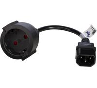 Akyga AK-PC-10A IEC C14 CEE 7/4 250V/50Hz 0,15m câble d'alimentation