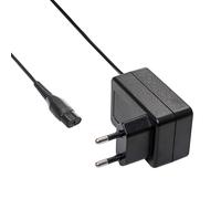 Akyga AK-PD-15 Adaptateur Secteur 230V pour Rasoir, Sortie 4.3V 3W, Câble 1.2m, Dimensions 60x41x64mm, Noir