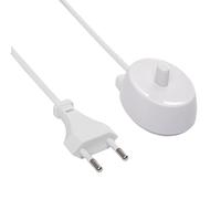 Akyga AK-PD-18 Adaptateur Secteur Interne 230V vers 5V 1.4W pour Balai, Câble 1.2m, Dimensions 66x47x37mm, Blanc