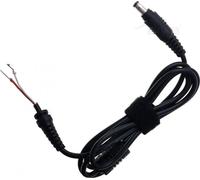 Akyga AK-SC - Câble d'alimentation - DC jack de 5,5 mm x 3,0 mm pour fil dénudé - 50 V - 1.2 m - noir