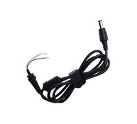 Akyga AK-SC Câble d'alimentation DC jack de 6,3 mm x 3,0 mm pour fil dénudé 50 V 1.2 m noir