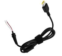 Akyga AK-SC - Câble d'alimentation - power DC jack carré jaune pour fil dénudé - 50 V - 1.2 m - noir