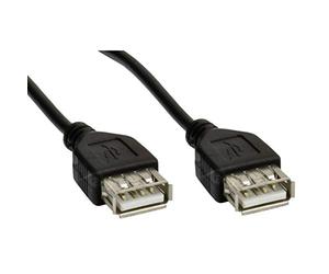 AKYGA AK-USB-06 Câble d'extension USB 2.0 de Type A vers Prise A Noir 1,8 m