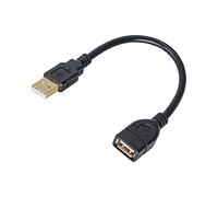 AKYGA AK-USB-23 Câble d'extension USB A femelle vers A mâle 2.0 15 cm