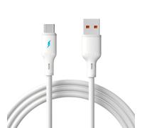 AKYGA AK-USB-59 Câble USB-C vers USB-A 1 m Silicone LED 480 Mbit/s USB 2.0 Charge rapide Flexible Câble de charge universel