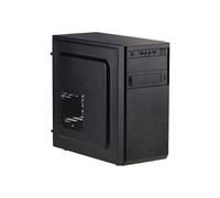 AK17BK - Tour - micro ATX - pas d'alimentation - noir - USB/Audio