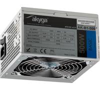 Akyga alimentation ATX, 500 W, ventilateur de base, 120 mm, P4 3xSATA PCI-E