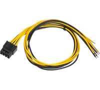 Akyga ATX EPS câble d'alimentation 8 pin mâle 4 + 4 pin remplacement carte graphique 45cm