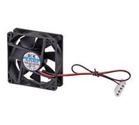 AKYGA AW-8A-BK Ventilateur de boîtier 80 mm pour PC Molex 12 V Noir 2000 TR/Min
