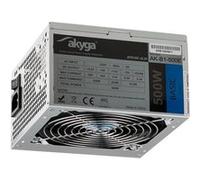 Akyga Basic Series AK-B1-500E - Alimentation électrique (interne) - ATX12V 2.31 - CA 230 V - 500 watt - PFC - gris