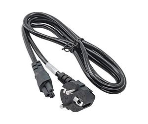 AKYGA Cable ALIMENTACIÃ“N Tipo TREBOL 1.5M PHASAK Negro