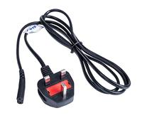 Akyga Câble d'alimentation AK-AG-03A British CCA BS 1363 (Type G) / IEC C7 1,5 m UK