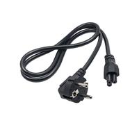 Akyga Cable power AK-NB-08A Hybrid standard C/E/F CEE 7/7 - Euro 3-Pin C5 IEC - Kabel - 1 m Noir CEE7/7 Coupleur C5