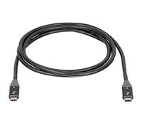 Akyga Câble USB Thunderbolt AK-USB-34 Fiches mâles 1,50 m Noir
