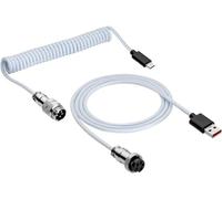 Akyga Câble USB USB 2.0 USB-C® mâle, USB-A mâle 3.00 m blanc AK-USB-48