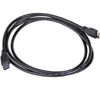 Akyga Câble USB USB 3.0 USB-A mâle, USB-Micro-B 3.0 mâle 1.80 m noir AK-USB-13