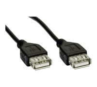 Akyga Câble Usb Usb-a Femelle, Usb-a Femelle 1.80 M Noir Ak-usb-06 C832472