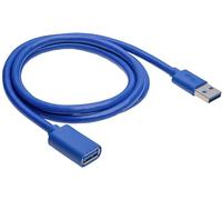 Akyga Câble USB USB-A mâle, USB-A femelle 1.00 m noir AK-USB-28