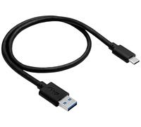 Akyga Câble USB USB-A mâle, USB-C® mâle 1.00 m noir AK-USB-15