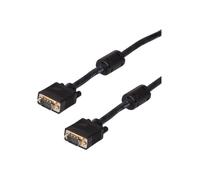 Akyga Câble VGA HD-15 (VGA) (M) pour HD-15 (VGA) (M) 15 m noir