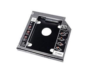 AKYGA Caddy Adaptateur pour Disque Dur HDD SSD 2,5" Fin 13 mm