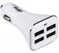 Akyga Chargeurs USB pour allume-cigare AK-CH-09 5 V 1 A – Lot de 4