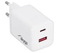 Akyga Chargeur USB 45 W USB-C®, USB-A blanc