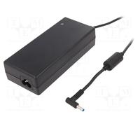 Akyga AK-ND-45 Alimentation Interne 120W pour Ordinateur Portable (HP/Compaq) 100-250V, 6.15A, avec Protection Surcharge & Câble 1.2m
