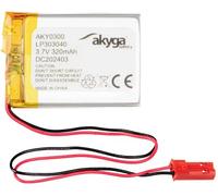 Akyga LP303040 Pack de piles rechargeables x batterie spéciale LiPo 3.7 V 320 mAh