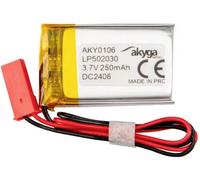 Akyga LP502030 Pack de piles rechargeables x batterie spéciale LiPo 3.7 V 250 mAh