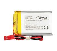 Akyga LP523450 Pack de piles rechargeables x batterie spéciale LiPo 3.7 V 900